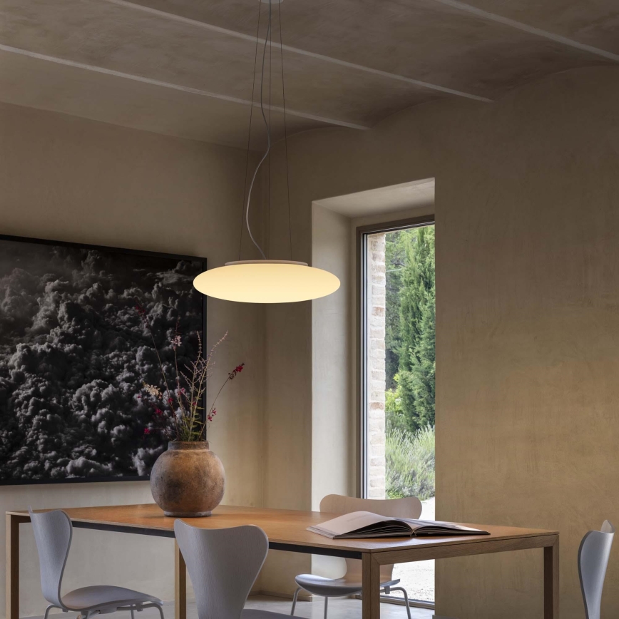 Ideal Lux - SMARTIES kábeles függeszték, 5xE27/42W/230V, átmérő 60 cm, fehér