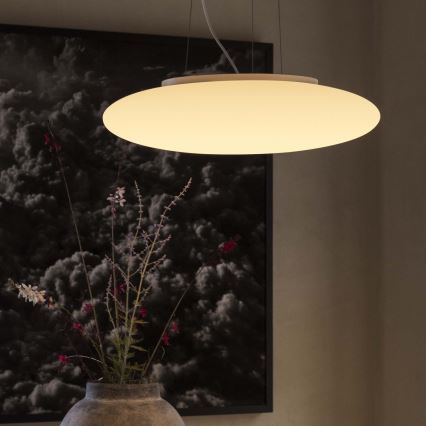 Ideal Lux - SMARTIES kábeles függeszték, 5xE27/42W/230V, átmérő 60 cm, fehér