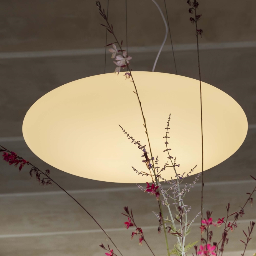 Ideal Lux - SMARTIES kábeles függeszték, 5xE27/42W/230V, átmérő 60 cm, fehér