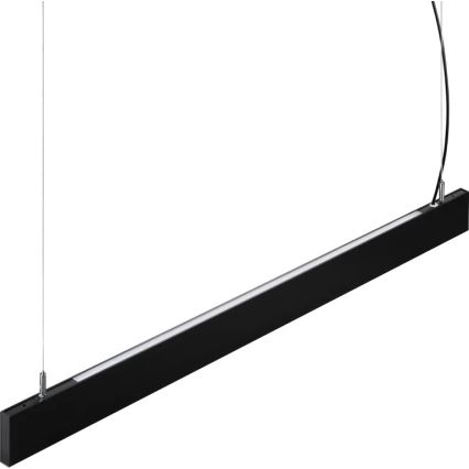 Ideal Lux - STEEL kábeles LED függeszték LED/29W/230V 3000K CRI 90 120 cm fekete