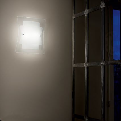 Ideal Lux - TRIPLO fali lámpa 2xE27/60W/230V átlátszó