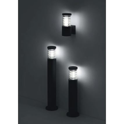 Ideal Lux - TRONCO kültéri fali lámpa 1xE27/42W/230V IP44 fekete