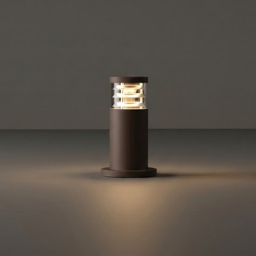 Ideal Lux - TRONCO kültéri lámpatest, 1x E27, 42W, 230V, 25 cm, IP65, barna