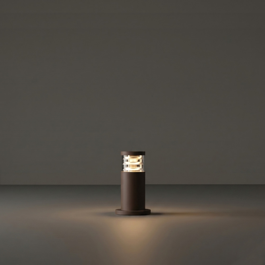 Ideal Lux - TRONCO kültéri lámpatest, 1x E27, 42W, 230V, 25 cm, IP65, barna