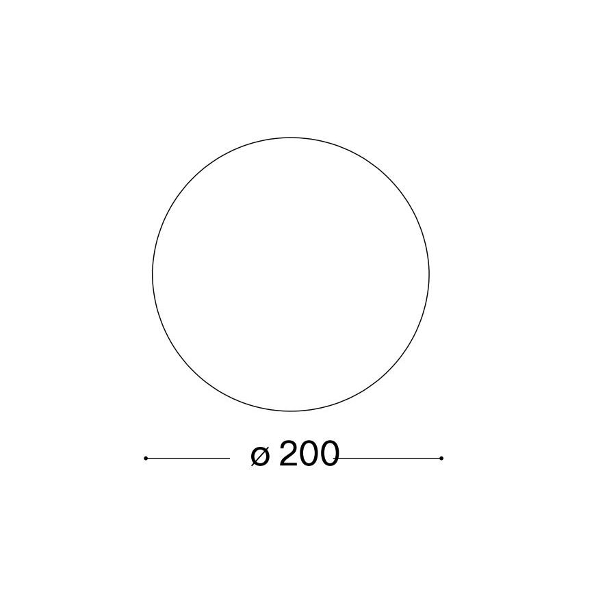 Ideal Lux - Univerzális MAPA E27 pótüveg Ø 20 cm fehér