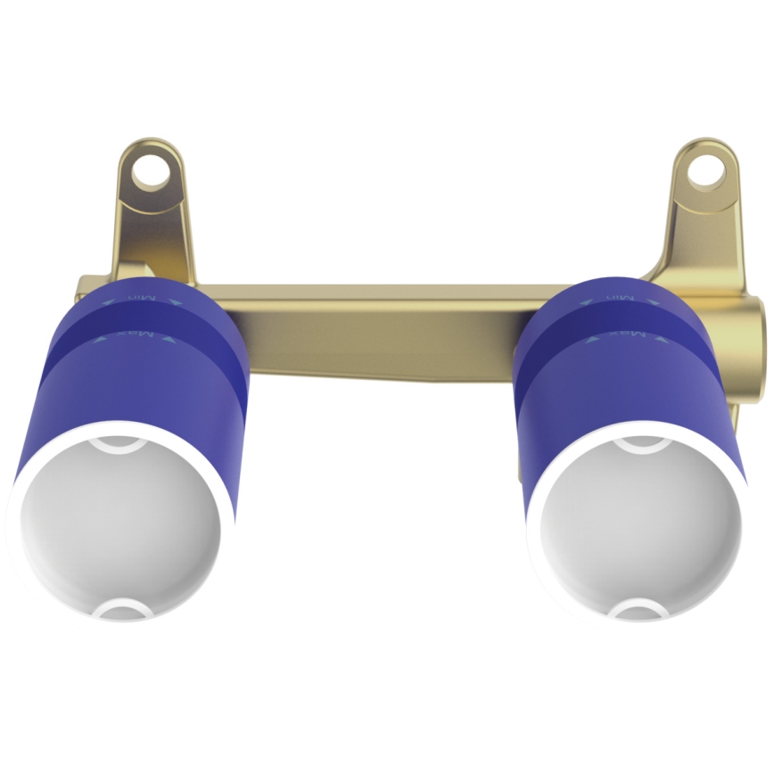 Ideal Standard A1313NU - Falba süllyesztett mosdócsaptelep szerelőteste, kék