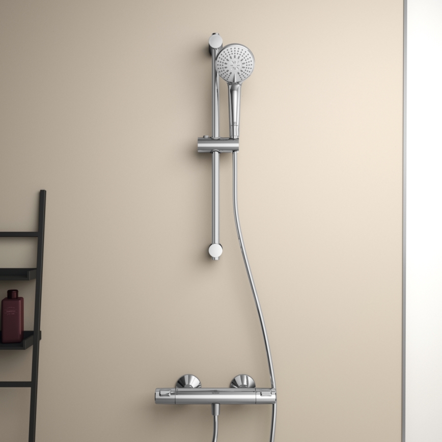 Ideal Standard A7201AA - CERATHERM T25 termosztátos zuhanycsaptelep, fényes króm