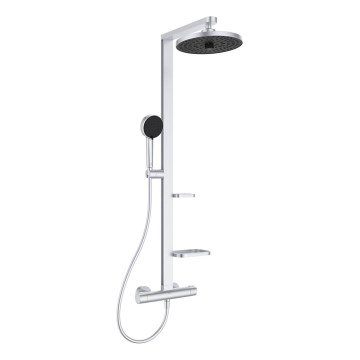 Ideal Standard BD583SI - CERATHERM ALU+ termosztátos zuhanyszett, ezüst