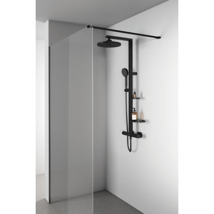 Ideal Standard BD583XG -  Zuhanyszett csapteleppel CERATHERM ALU+ matt fekete