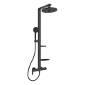 Ideal Standard BD584XG - CERAFLOW ALU+ zuhanyszett csapteleppel, matt fekete