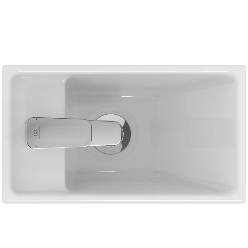 Ideal Standard E211301 - Falra szerelhető mosdó I.LIFE S 37x21 cm kerámia/fehér