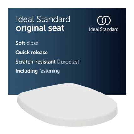 Ideal Standard E712701 - WC-ülőke SoftClose CONNECT fehér