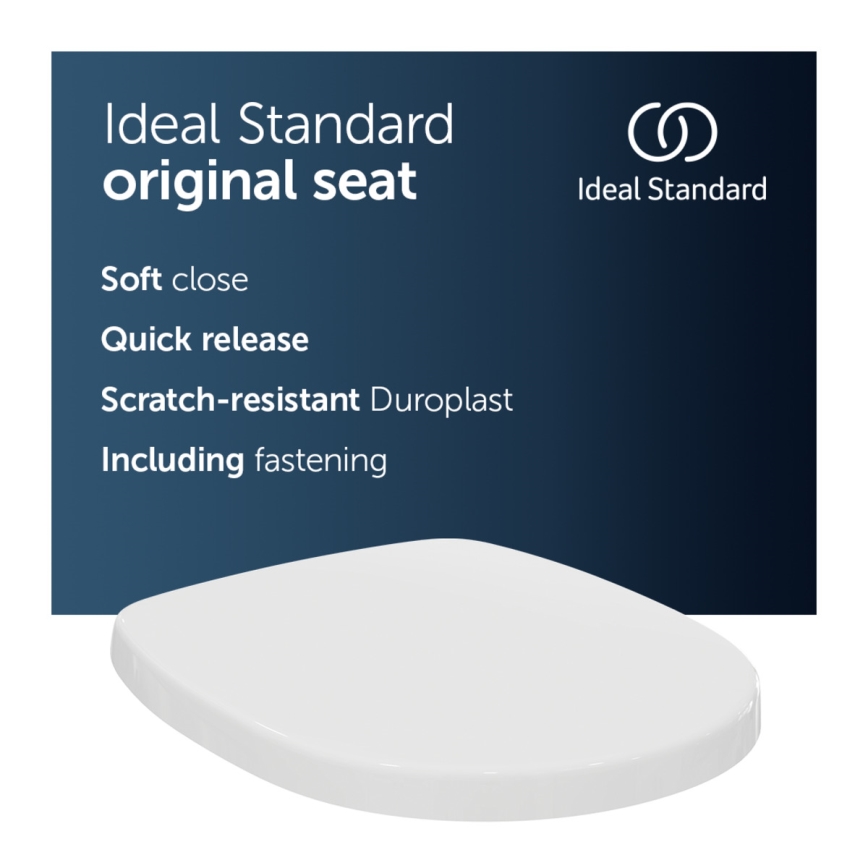 Ideal Standard E712701 - WC-ülőke SoftClose CONNECT fehér