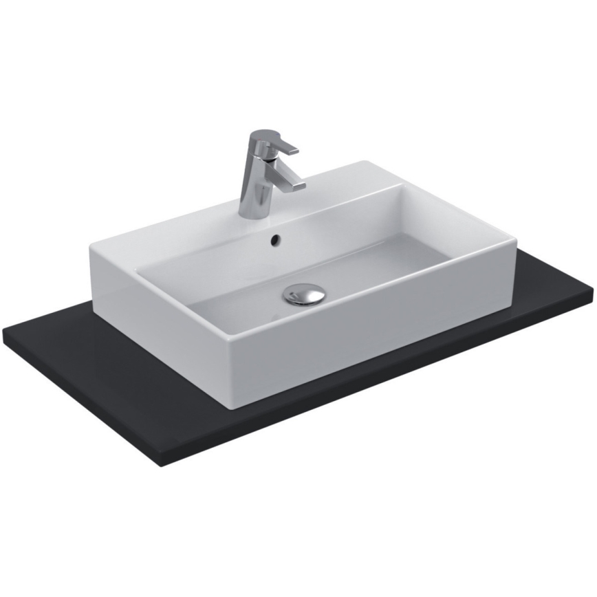Ideal Standard K078101 - STRADA 60x42 cm pultba építhető kerámia mosdó, fehér