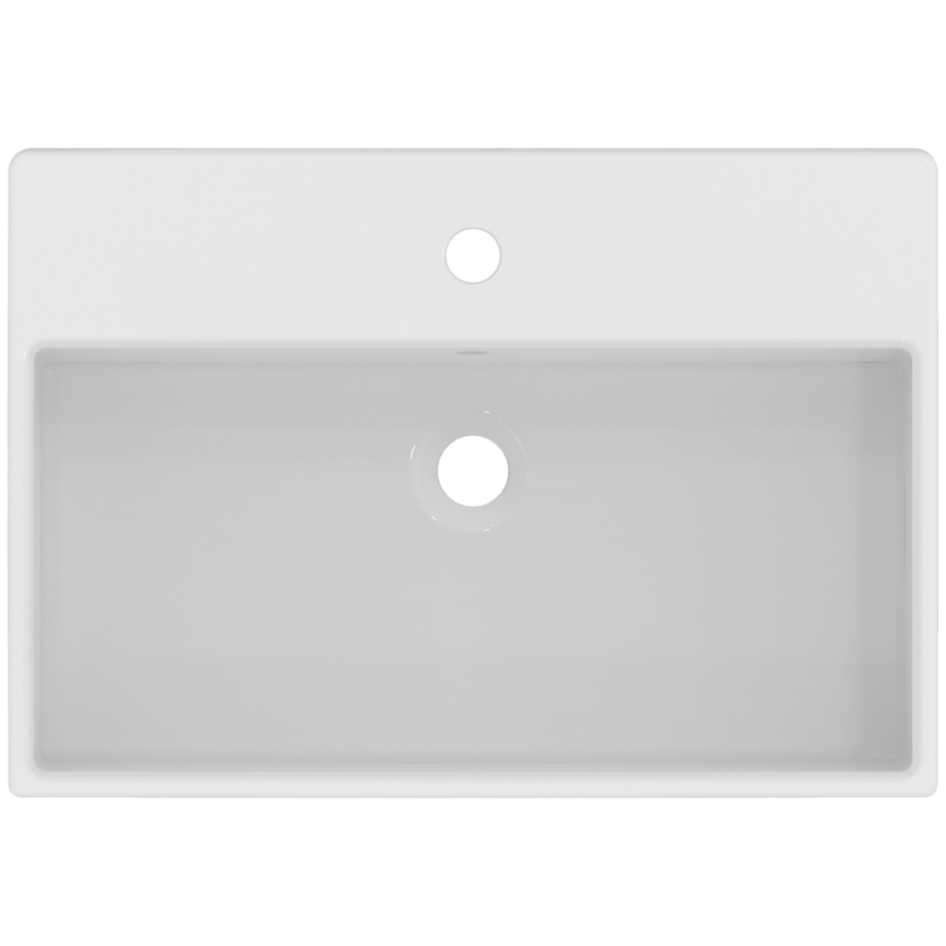 Ideal Standard K078101 - STRADA 60x42 cm pultba építhető kerámia mosdó, fehér