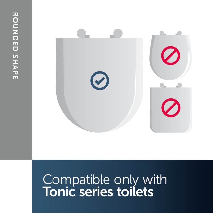 Ideal Standard K706101 - TONIC SoftClose WC-ülőke, fehér