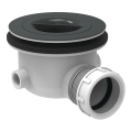 Ideal Standard K936367 - zuhanytálca-szifon, 9 cm-es, fekete/fehér