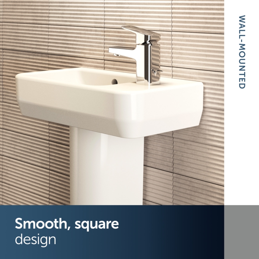 Ideal Standard T458601 - Függesztett mosdó I.LIFE S 45x25 cm kerámia/fehér