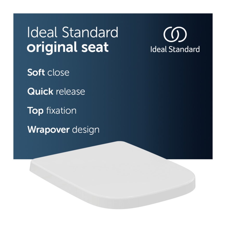 Ideal Standard T468301 - SoftClose WC-ülőke I.LIFE B fehér