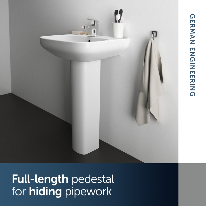 Ideal Standard T470501 - Függesztett mosdó I.LIFE A 60x48 cm kerámia/fehér