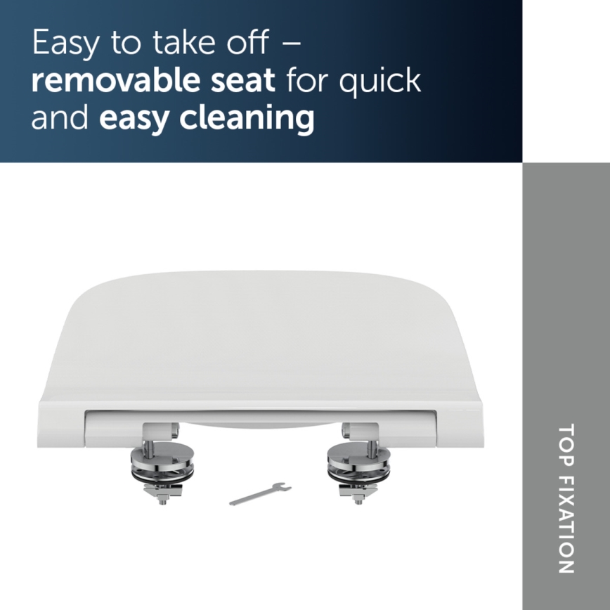 Ideal Standard T500301 - WC-ülőke SoftClose I.LIFE B fehér