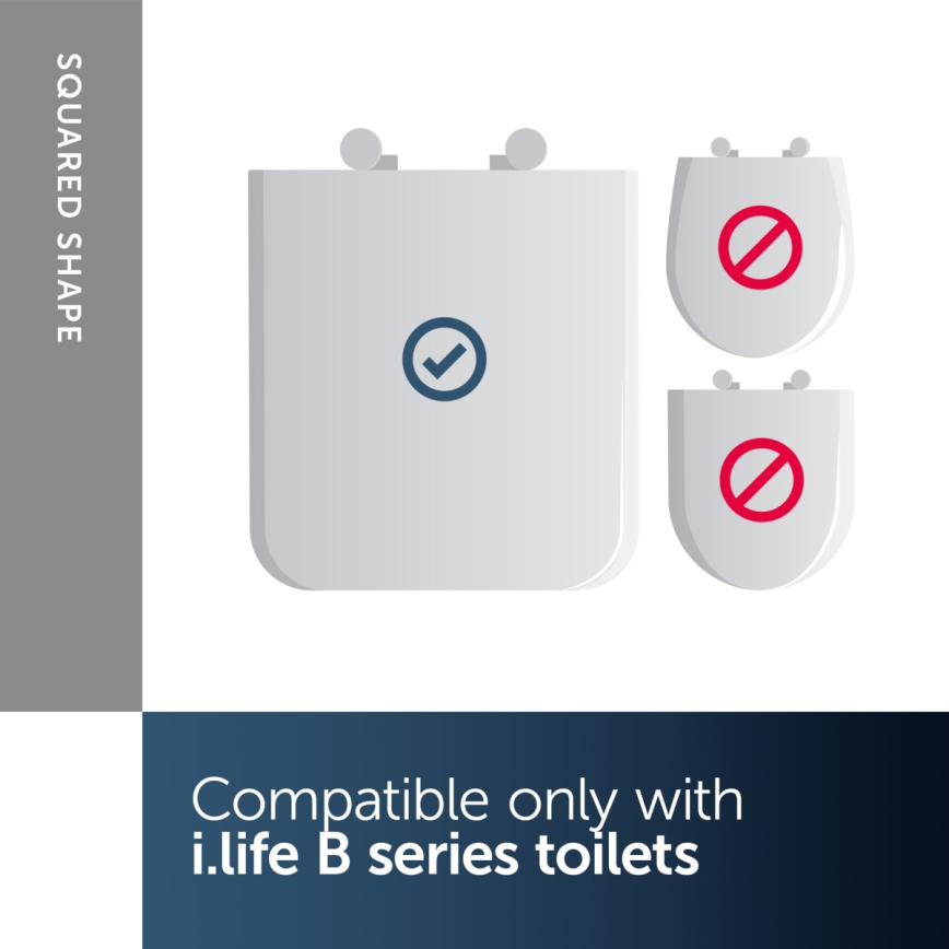 Ideal Standard T500301 - WC-ülőke SoftClose I.LIFE B fehér