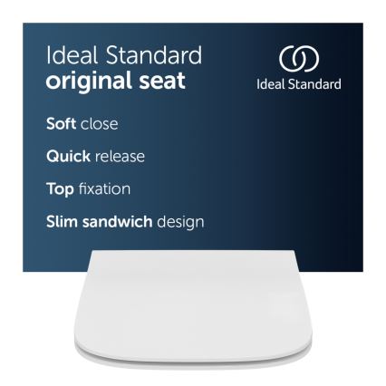 Ideal Standard T500301 - WC-ülőke SoftClose I.LIFE B fehér