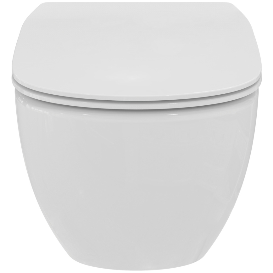 Ideal Standard T536001 - Függesztett perem nélküli WC SoftClose ülőkével TESI kerámia/fehér