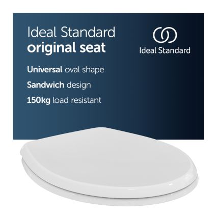 Ideal Standard W302601 - Fehér WC-ülőke