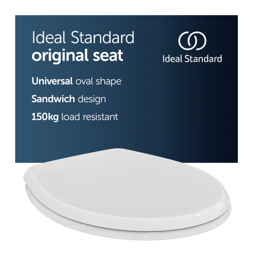 Ideal Standard W302601 - Fehér WC-ülőke