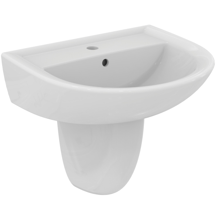 Ideal Standard W332601 - EUROVIT függesztett mosdó 55x46 cm kerámia/fehér