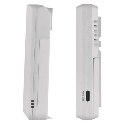 Időjárás-állomás 5V 2xAAA + 2xAAA fekete