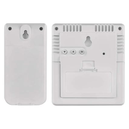 Időjárás-állomás 5V 2xAAA + 2xAAA fekete