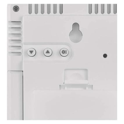 Időjárás-állomás 5V 2xAAA + 2xAAA fekete