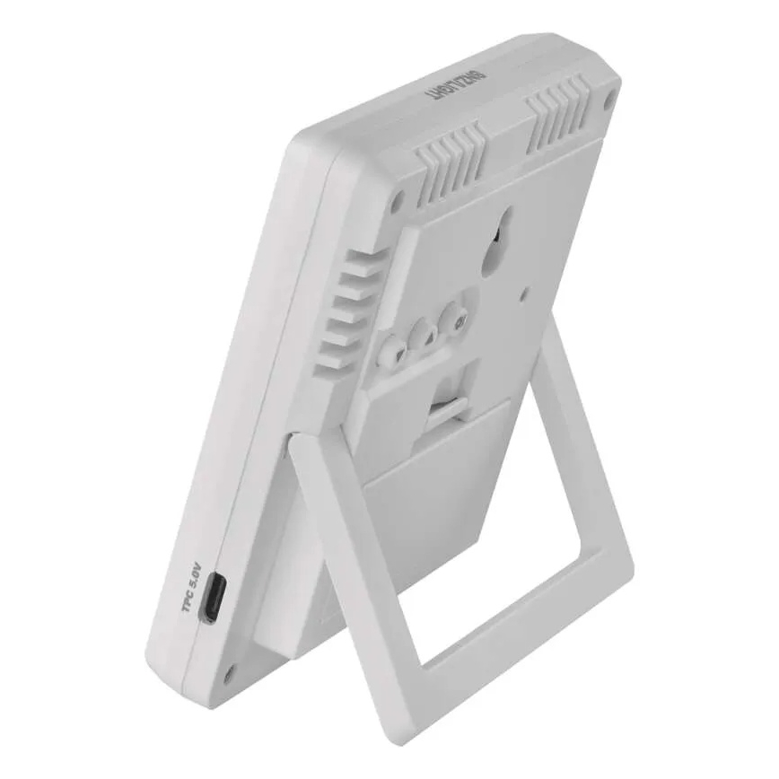 Időjárás-állomás 5V 2xAAA + 2xAAA fekete