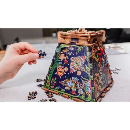 iDventure - Fa puzzle Nap piramis