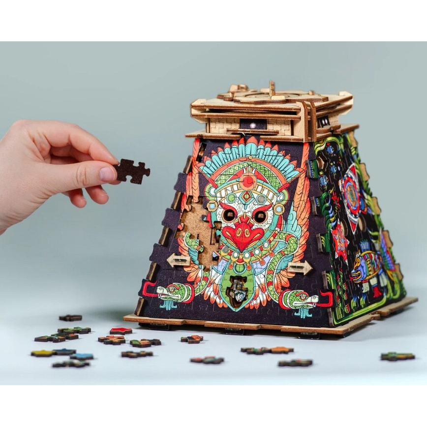 iDventure - Fa puzzle Nap piramis