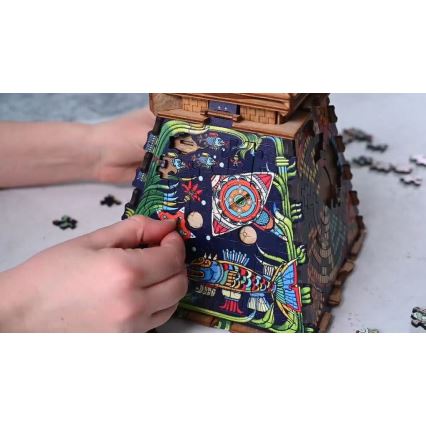 iDventure - Fa puzzle Nap piramis