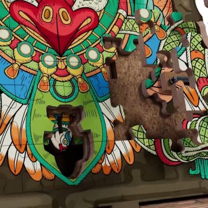 iDventure - Fa puzzle Nap piramis