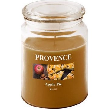 Illatos gyertya APPLE PIE, 510 g — égési idő: 85–95 óra.