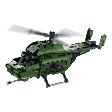 iM.Master - 2 az 1-ben mechanikus meghajtású helikopter építőkészlet, 393 darabos