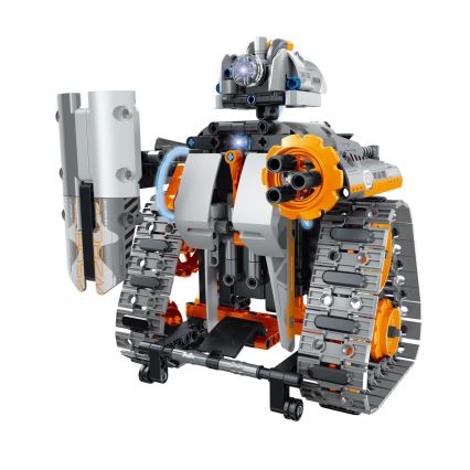 iM.Master - 4 az 1-ben harckocsi építőkészlet, 554 darab, 2xAA + távirányító