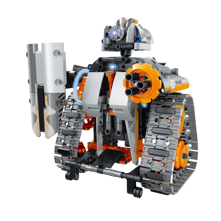 iM.Master - 4 az 1-ben harckocsi építőkészlet, 554 darab, 2xAA + távirányító