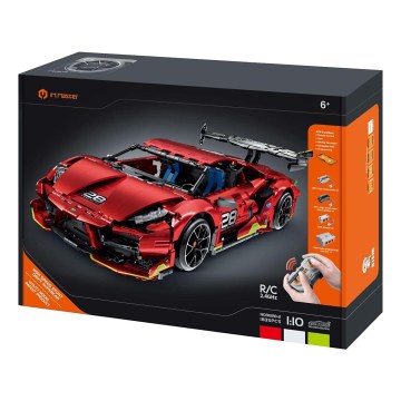 iM.Master - Autó építőkészlet, 2xAA, 1835 darab + távirányító