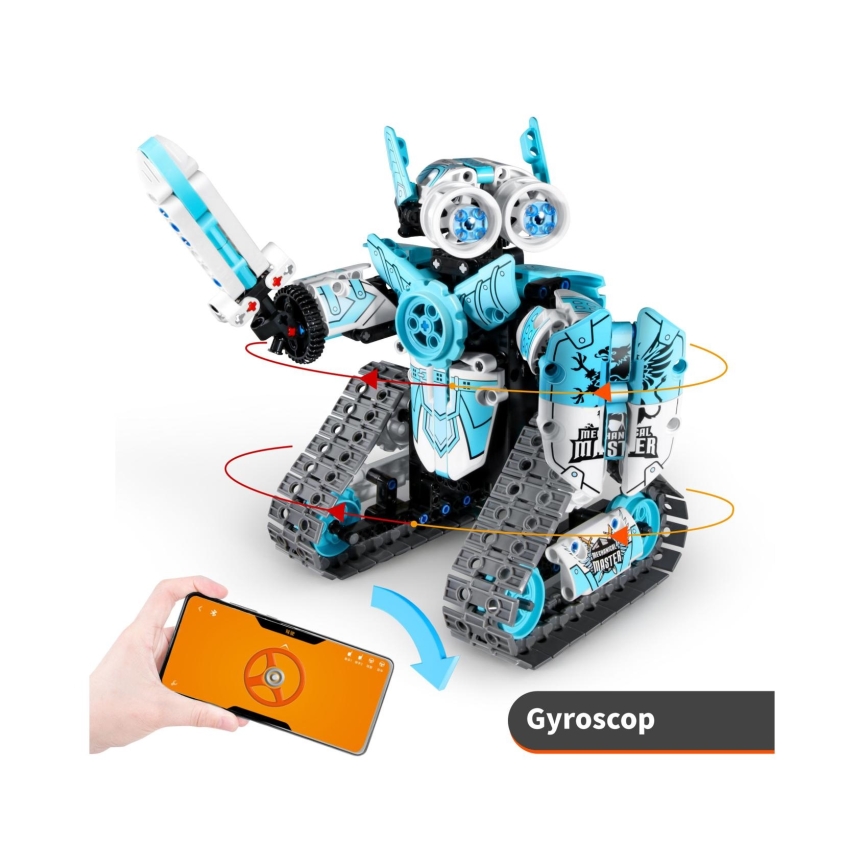 iM.Master - Programozható robot építőkészlet 3 az 1-ben, 398 darab + távirányító
