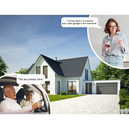 Immax 07706L - Garázskapu és automatikus kapu vezérlő NEO LITE Smart DC5V Wi-Fi Tuya