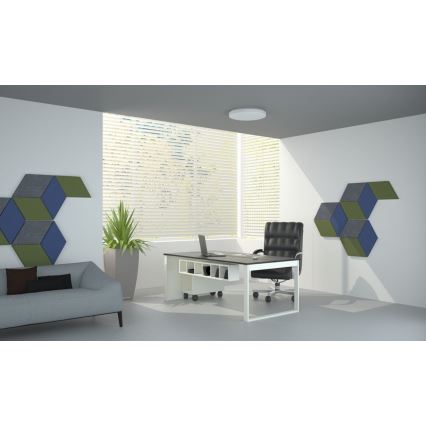 LED Dimmeres mennyezeti lámpa LED/42W/230V 40 cm + távirányító