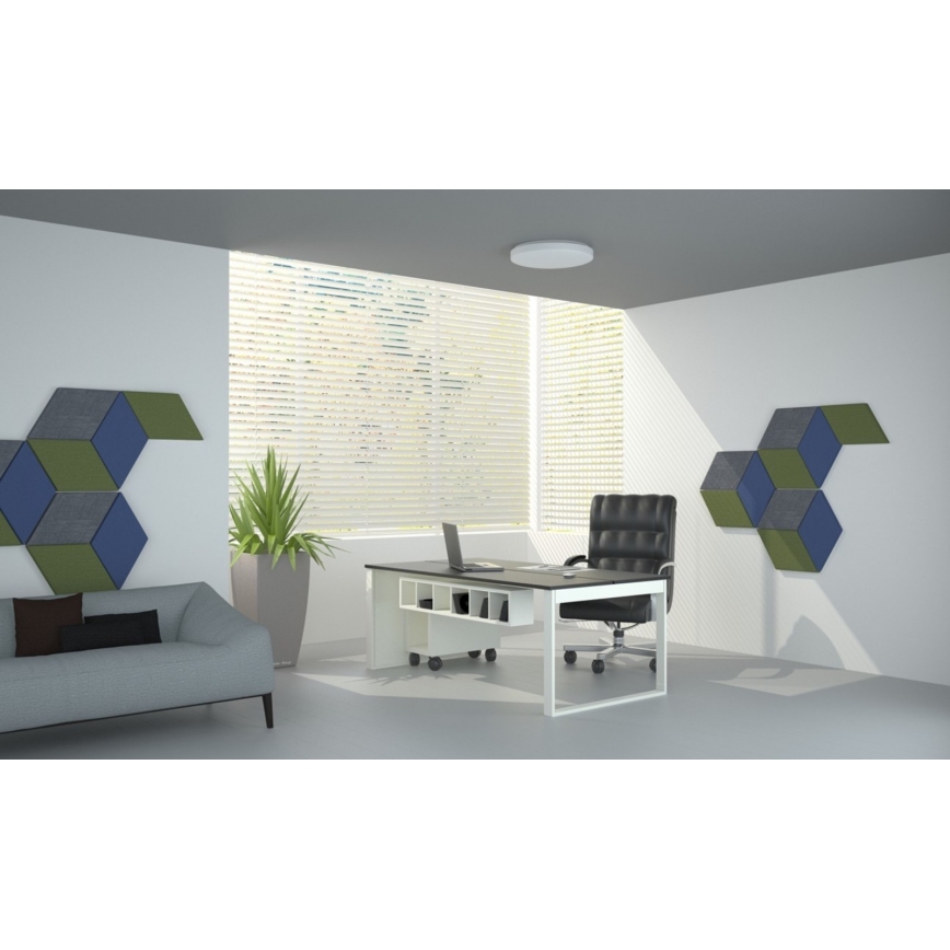 LED Dimmeres mennyezeti lámpa LED/42W/230V 40 cm + távirányító