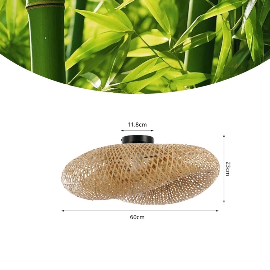 BOHO HILO mennyezeti lámpa 1xE27/40W/230V Ø 60 cm