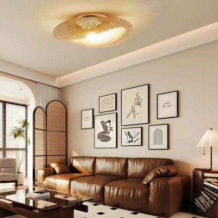 Mennyezeti lámpa BOHO HILO 1xE27/40W/230V átm. 80 cm